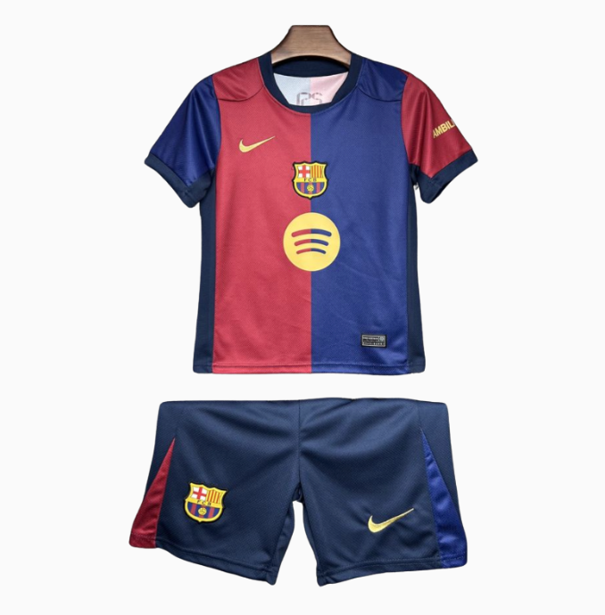 FC Barcelone Kits Enfant Domicile 24-25