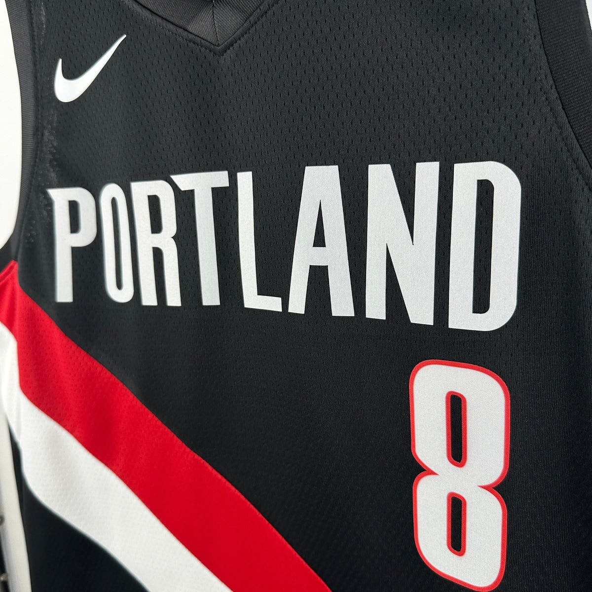 Maillot Portland Trail Blazers n° 8 – Noir – photo 5