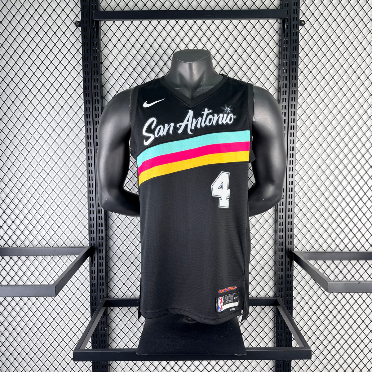 Maillot San Antonio Spurs n° 4 – Édition Ville – photo 2