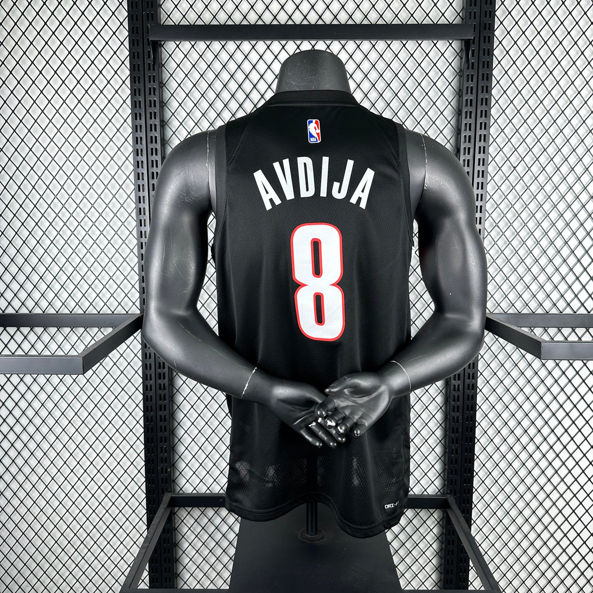 Maillot Portland Trail Blazers n° 8 – Noir – photo 4