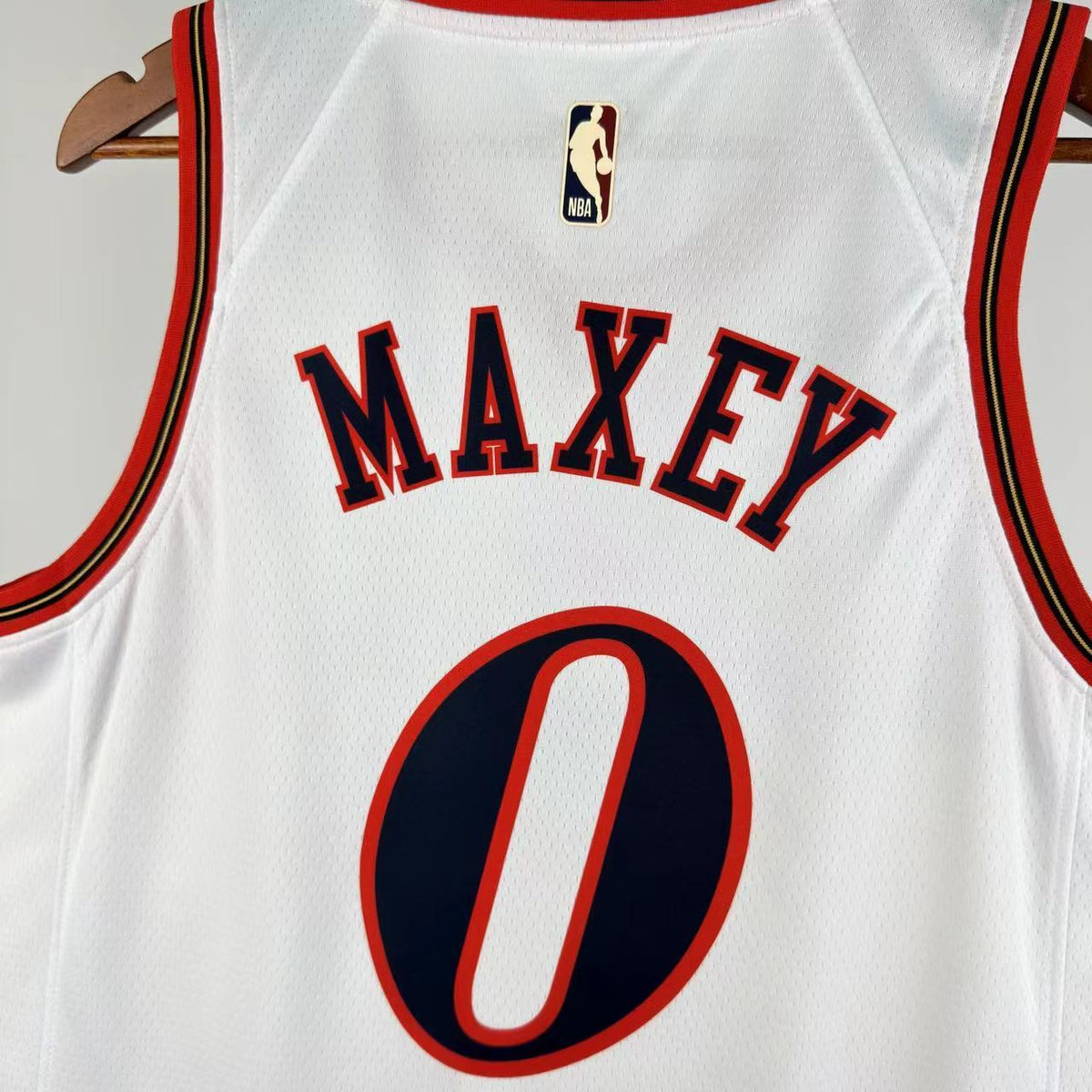 Maillot Philadelphia 76ers n° 0 – Rétro Blanc – photo 6