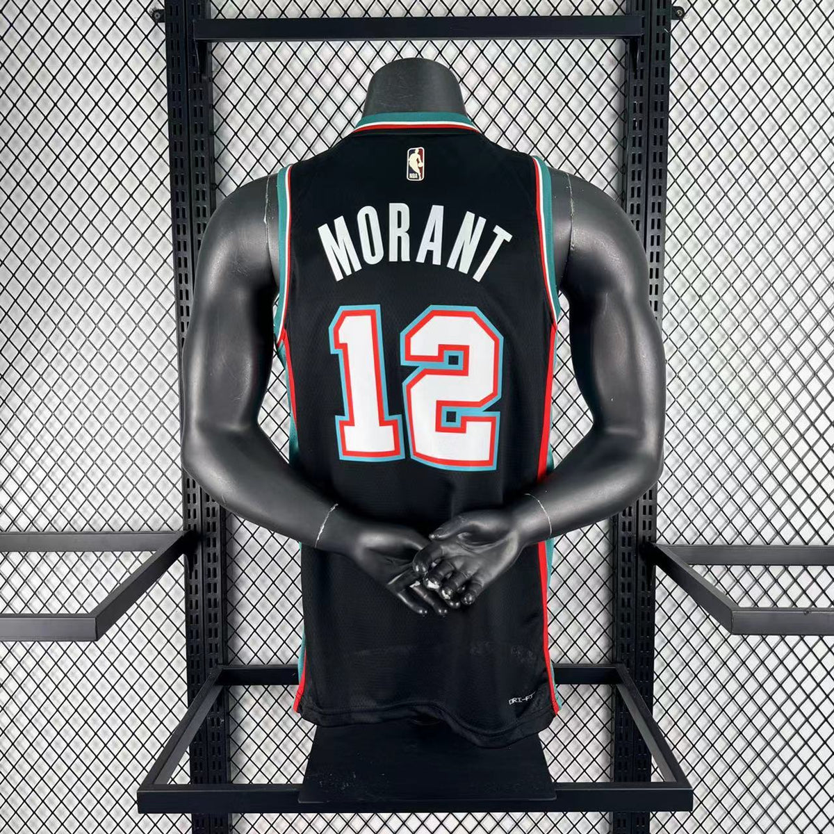 Maillot Memphis Grizzlies n° 12 – Rétro Gris – Modèle 1 – photo 2