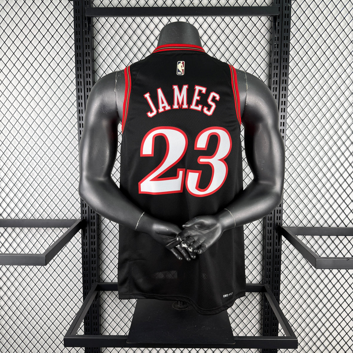 Maillot Philadelphia 76ers n° 23 – Rétro Noir – photo 9