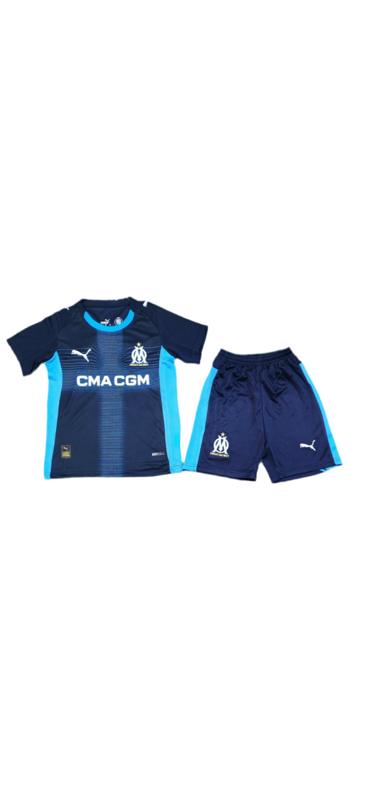Olympique Marseille Maillots Enfant Extérieur 25-26