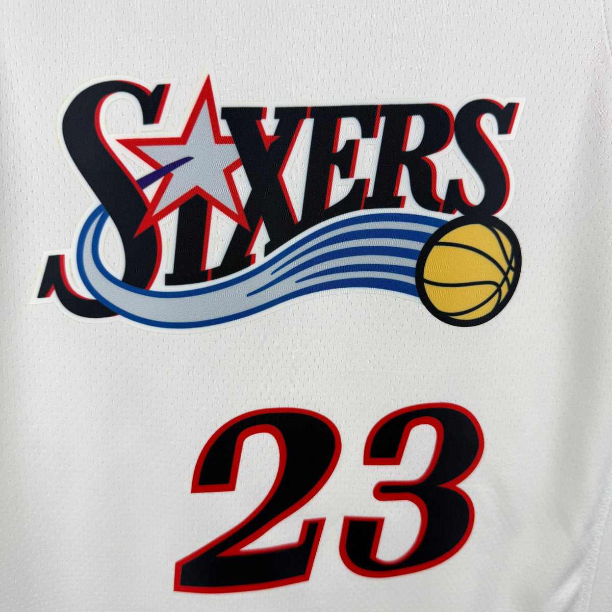 Maillot Philadelphia 76ers n° 23 – Rétro Blanc – photo 5