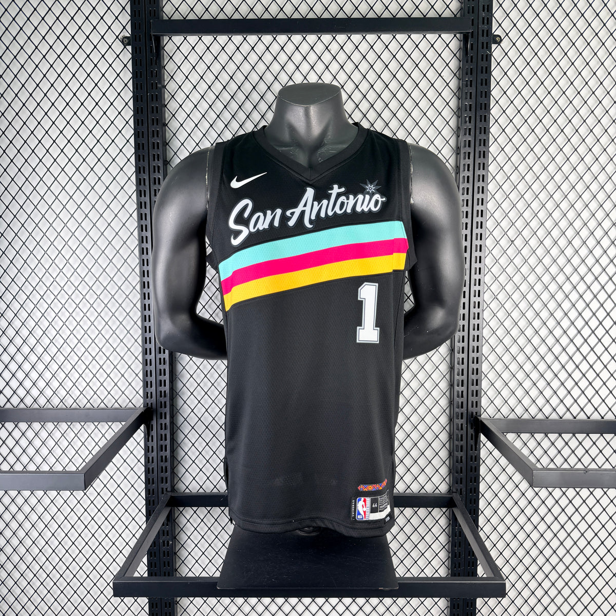 Maillot San Antonio Spurs n° 1 – Édition Ville – photo 3