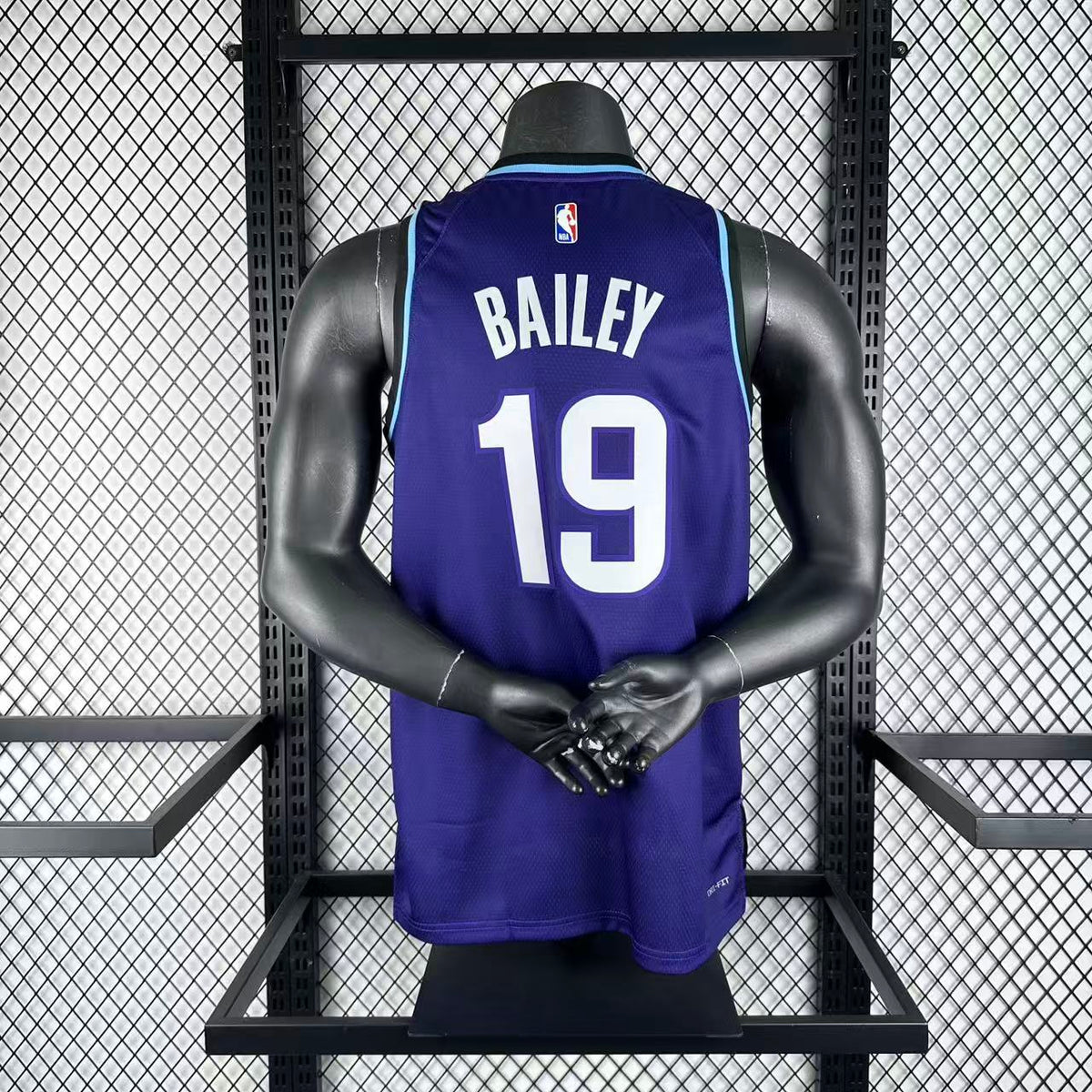 Maillot Utah Jazz n° 19 – Violet – photo 2