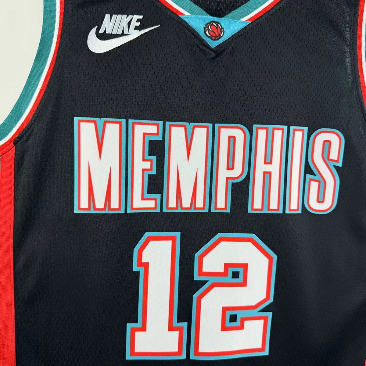 Maillot Memphis Grizzlies n° 12 – Rétro Gris – Modèle 1 – photo 9