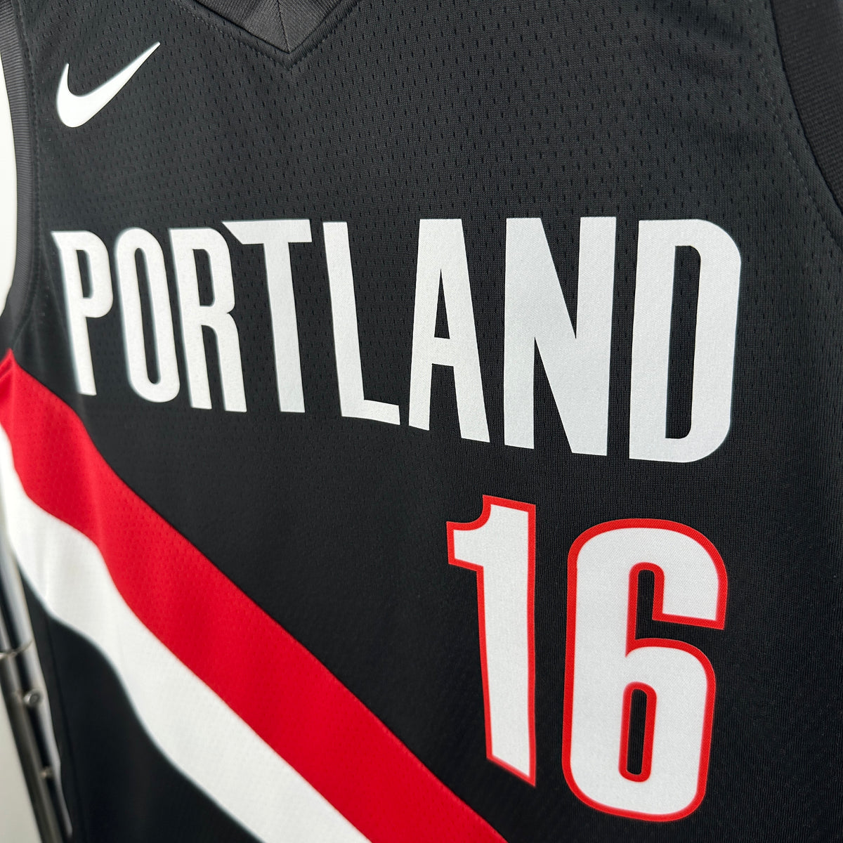 Maillot Portland Trail Blazers n° 0 – Noir – Modèle 1 – photo 7