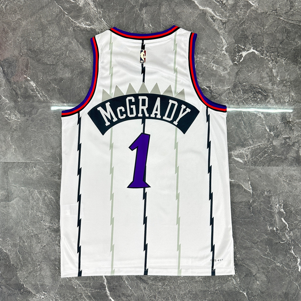 Maillot Toronto Raptors n° 1 – Rétro Blanc – photo 12