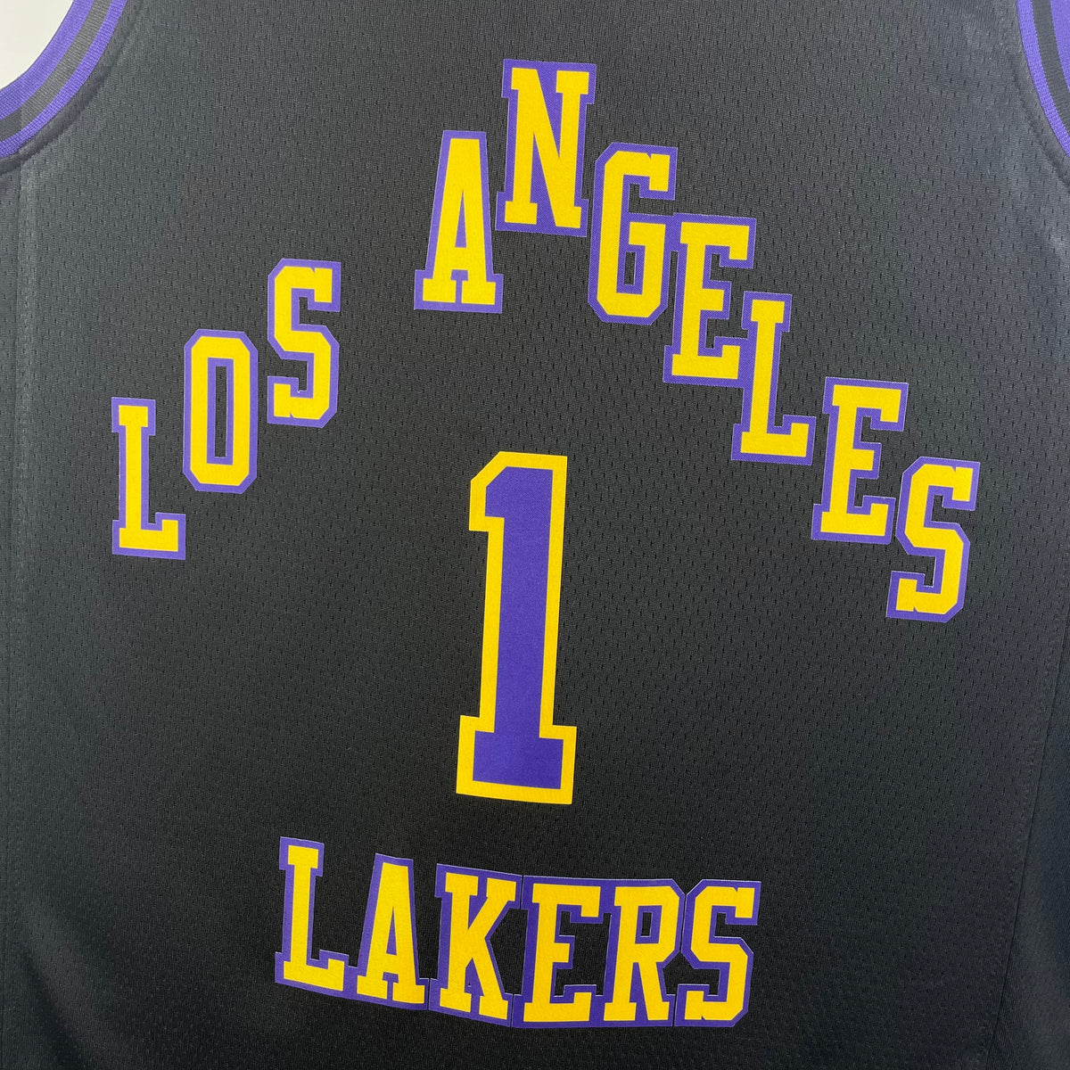 Maillot Los Angeles Lakers n° 1 – Édition Ville – photo 9
