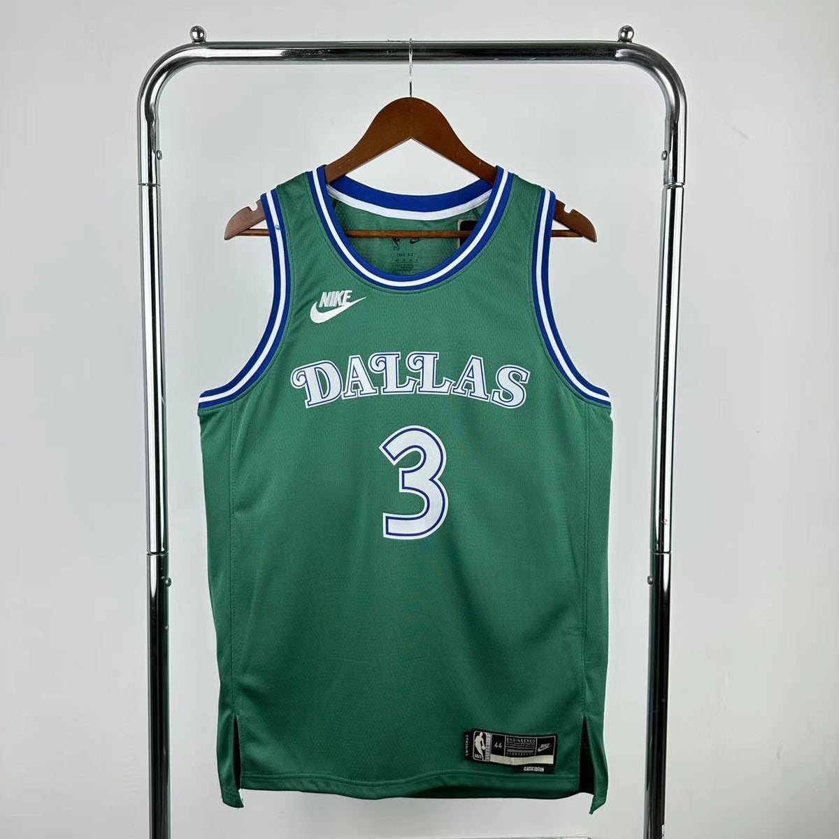 Maillot Dallas Mavericks n° 3 – Rétro Vert – photo 1