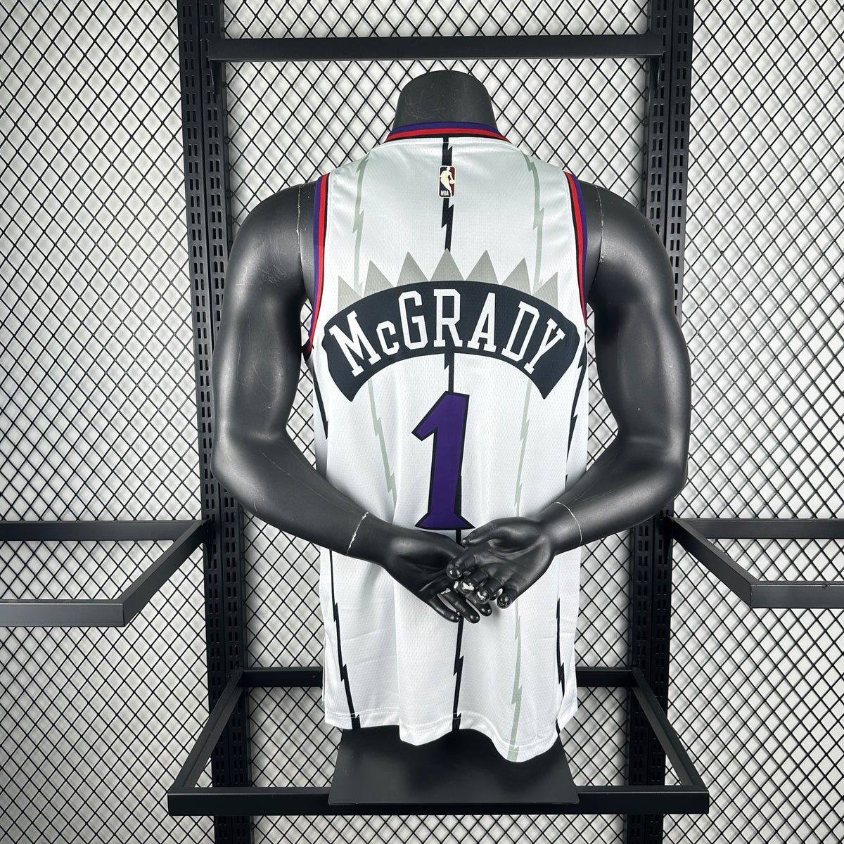 Maillot Toronto Raptors n° 1 – Rétro Blanc – photo 10