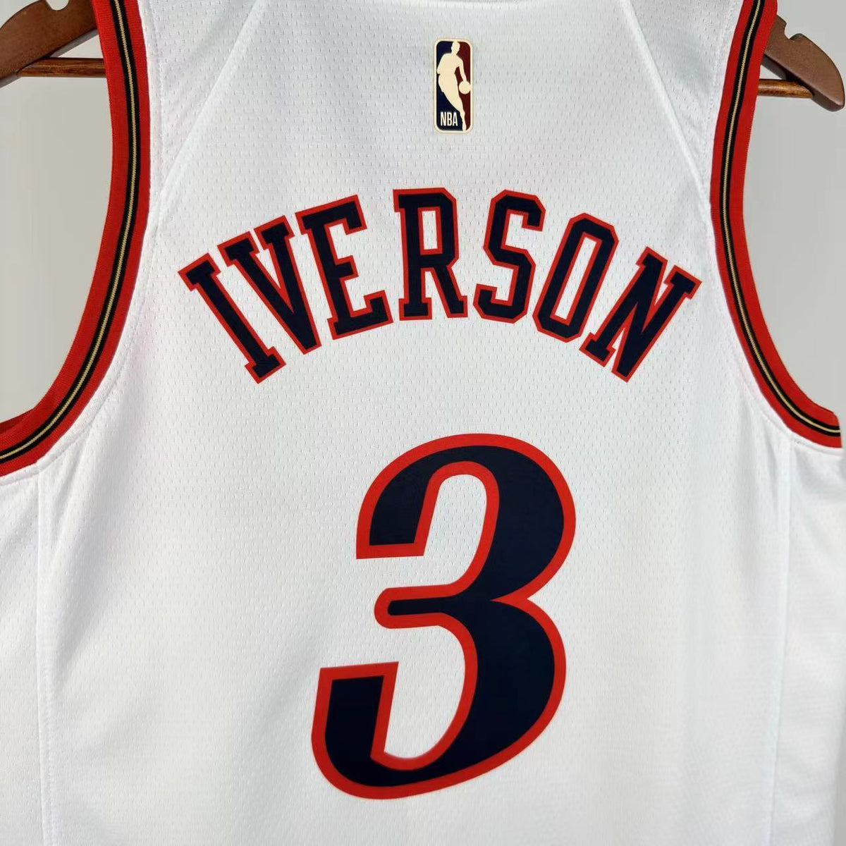 Maillot Philadelphia 76ers n° 3 – Rétro Blanc – photo 6
