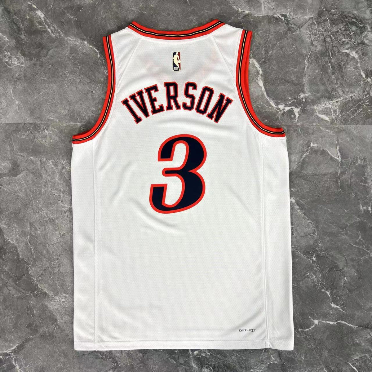 Maillot Philadelphia 76ers n° 3 – Rétro Blanc – photo 5