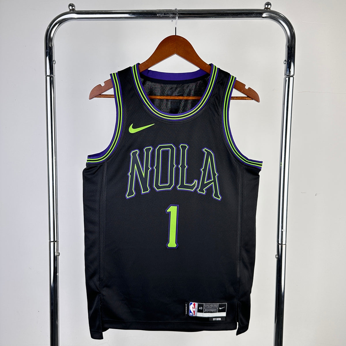 Maillot New Orleans Pelicans n° 1 – Édition Ville – photo 1