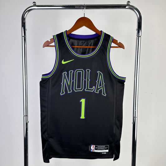 Maillot New Orleans Pelicans n° 1 – Édition Ville – photo 1