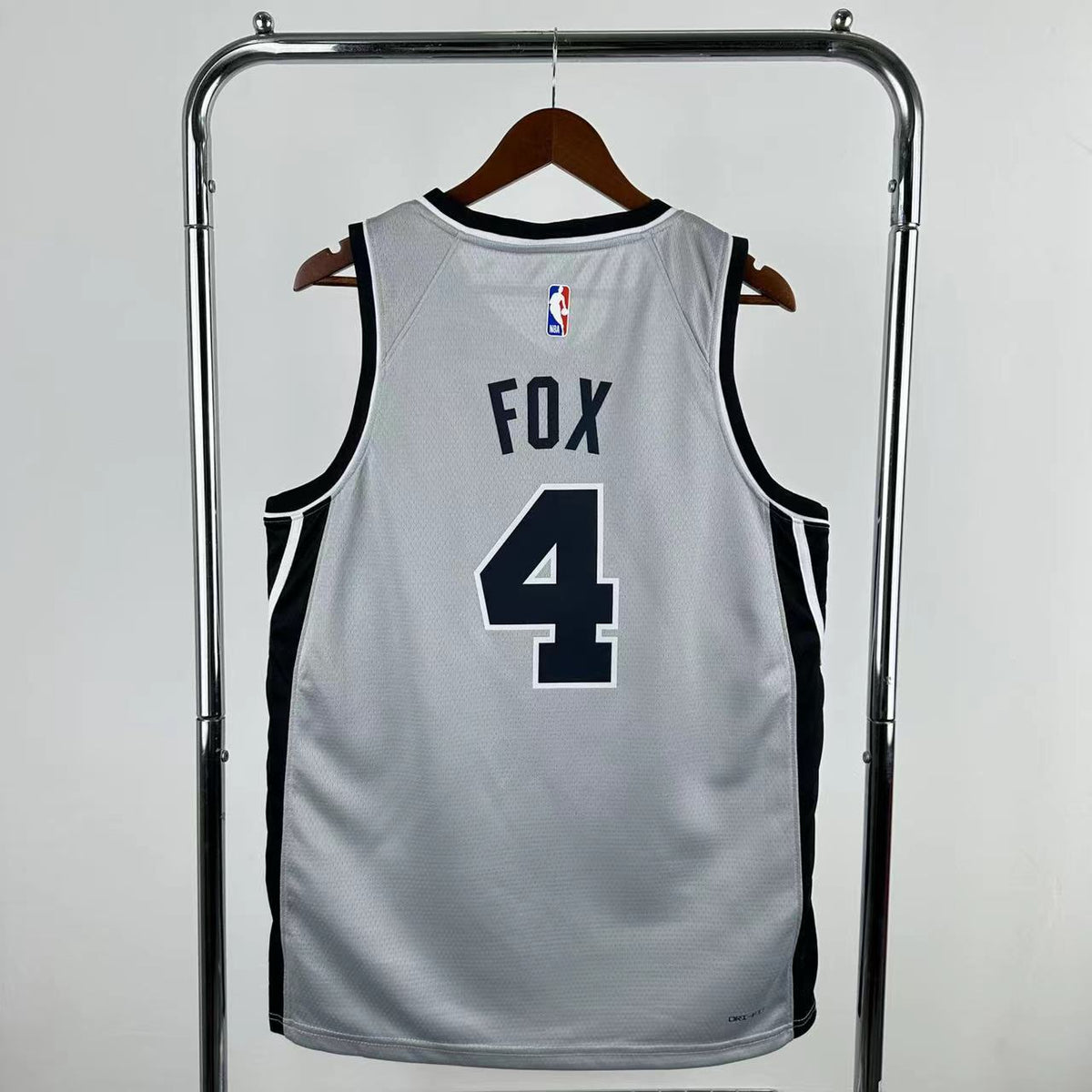 Maillot San Antonio Spurs n° 4 – Édition spéciale Gris – photo 2