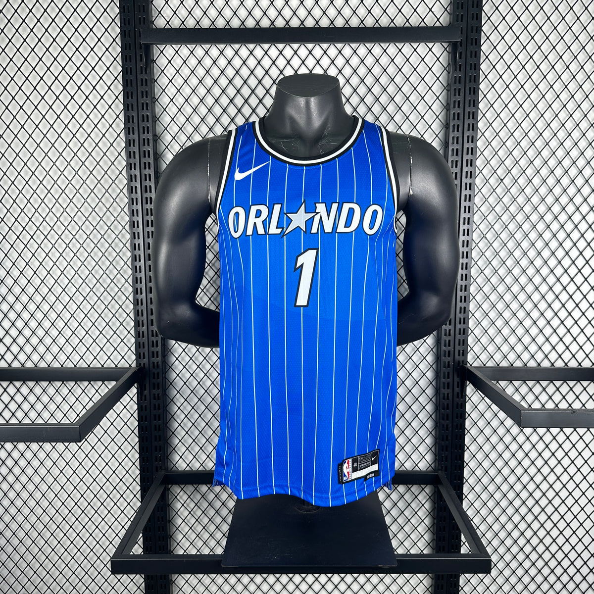 Maillot Orlando Magic n° 1 – Bleu – photo 9