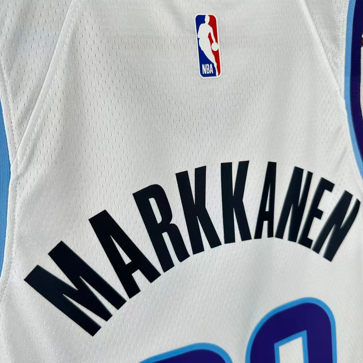 Maillot Utah Jazz n° 00 – Blanc – Modèle 2 – photo 7