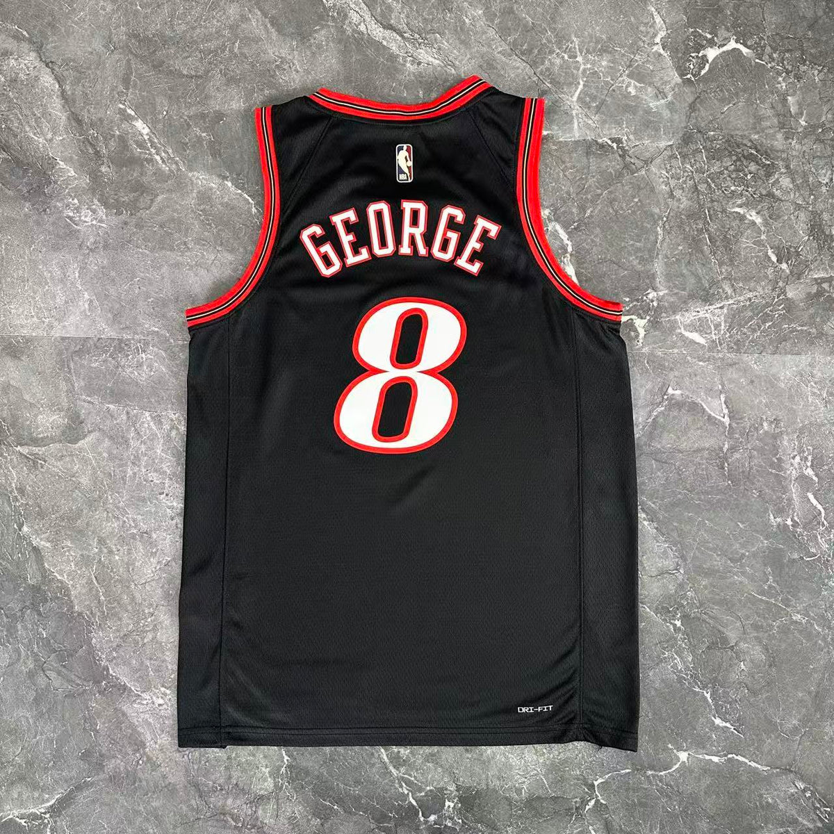 Maillot Philadelphia 76ers n° 8 – Rétro Noir – photo 13