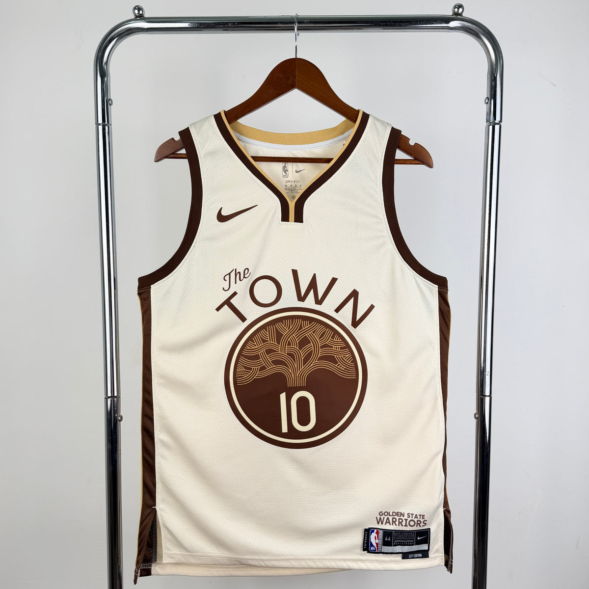 Maillot Golden State Warriors n° 10 – Édition Ville – photo 1