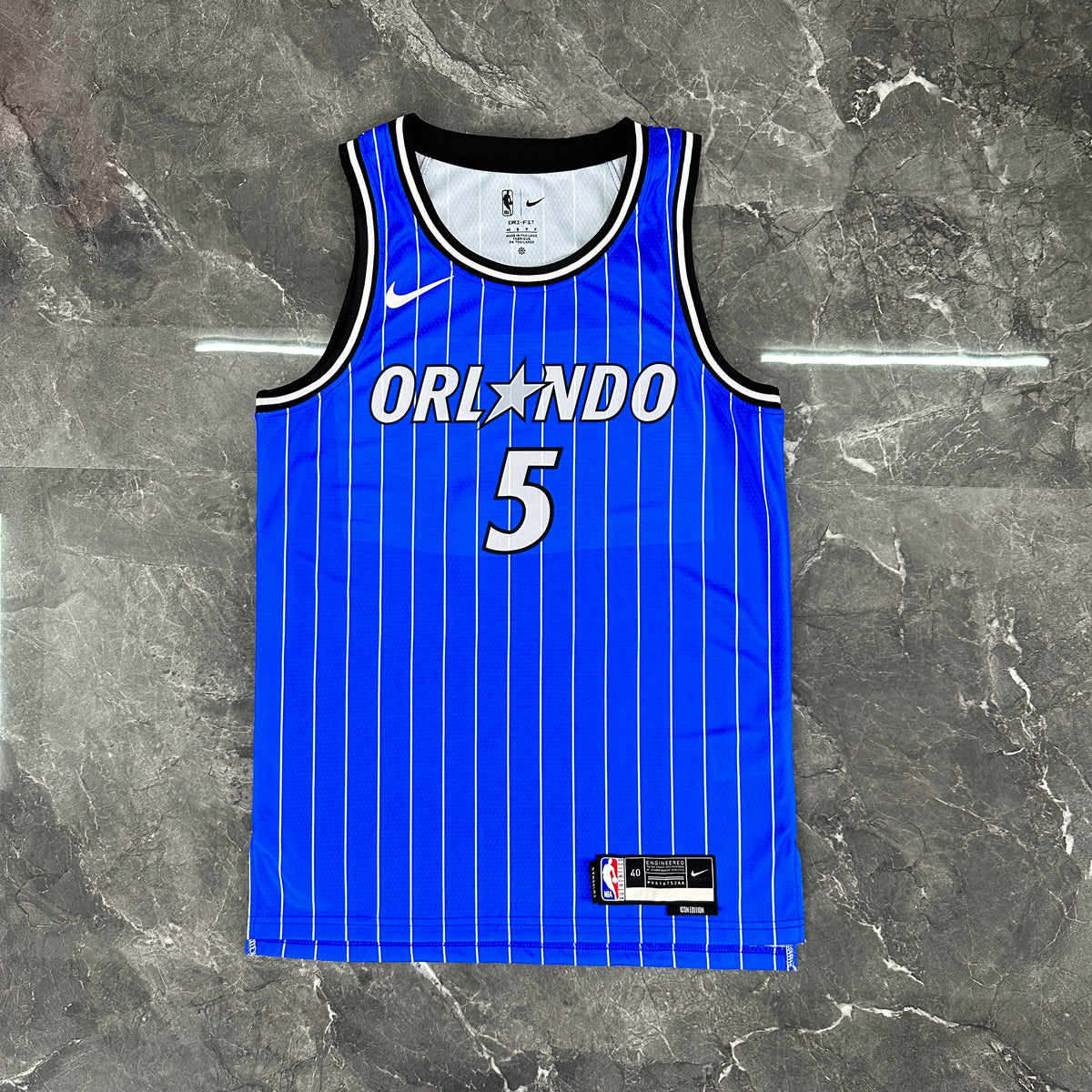 Maillot Orlando Magic n° 5 – Bleu – photo 10