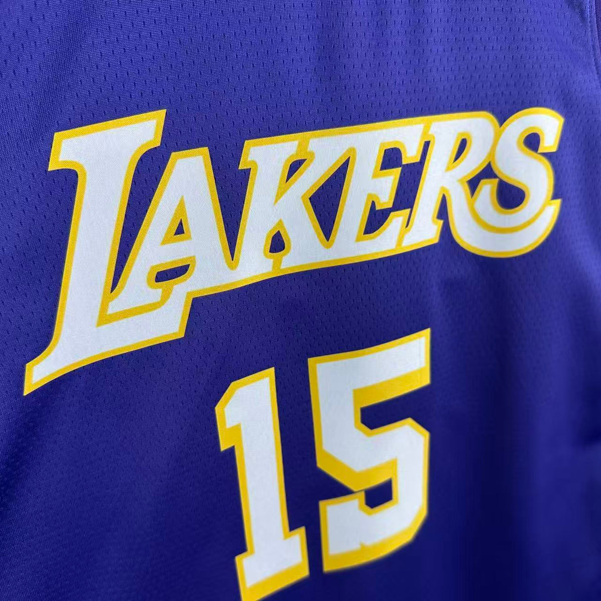 Maillot Los Angeles Lakers n° 15 – Édition spéciale – photo 3