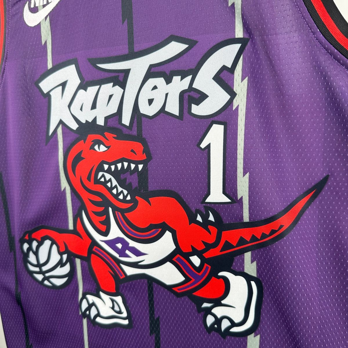 Maillot Toronto Raptors n° 1 – Rétro Violet – photo 3