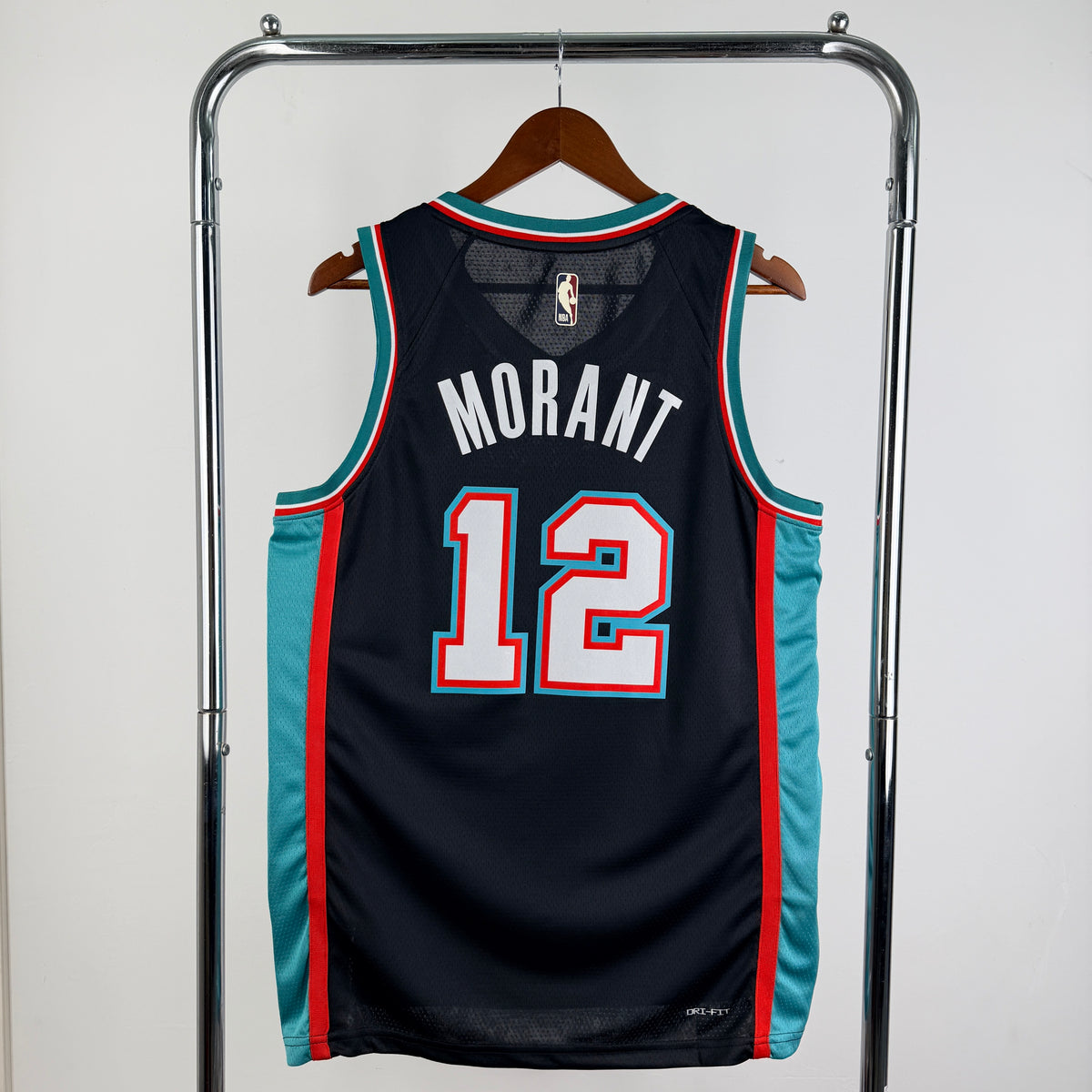 Maillot Memphis Grizzlies n° 12 – Rétro Gris – Modèle 1 – photo 14