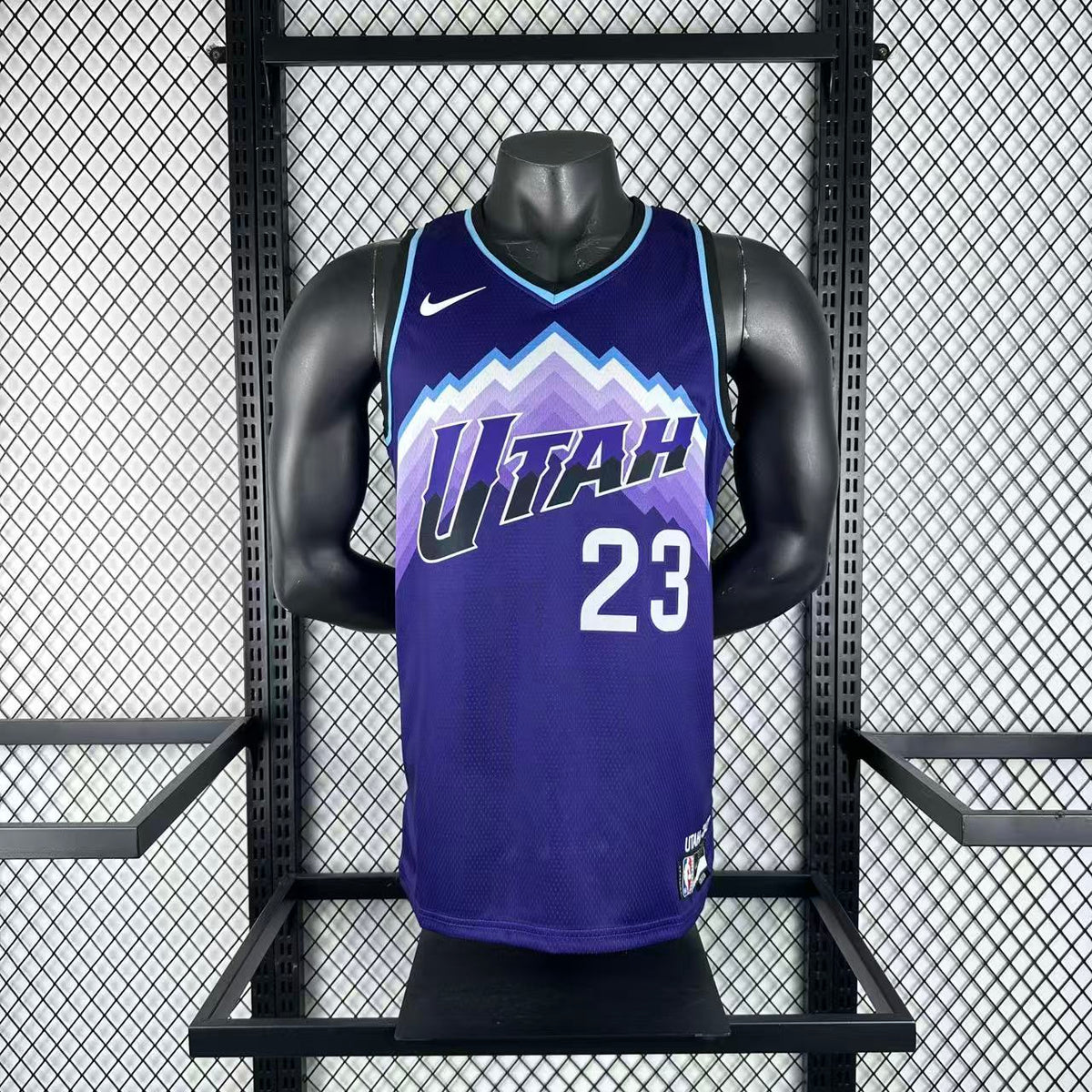 Maillot Utah Jazz n° 23 – Violet – photo 3