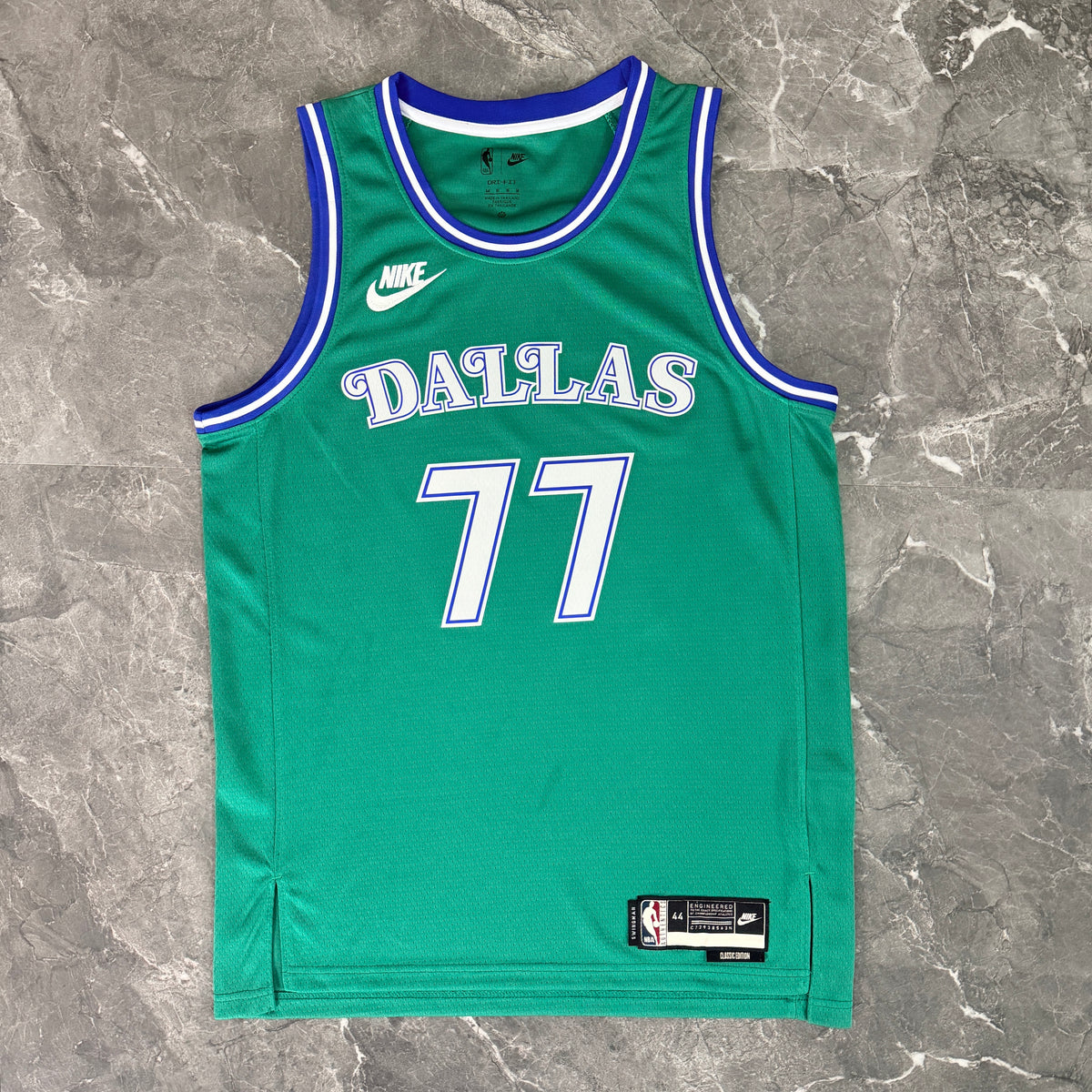 Maillot Dallas Mavericks n° 77 – Rétro Vert – photo 10