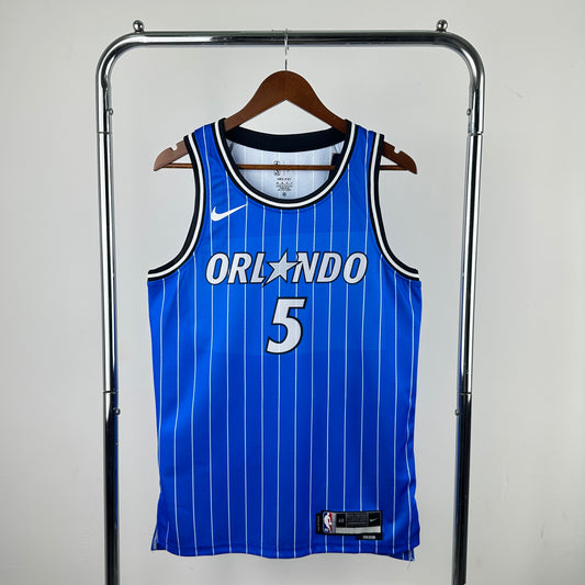Maillot Orlando Magic n° 5 – Bleu – photo 1