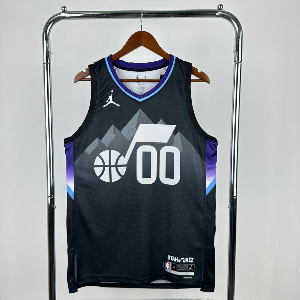 Maillot Utah Jazz n° 00 – Motif Jordan – photo 1