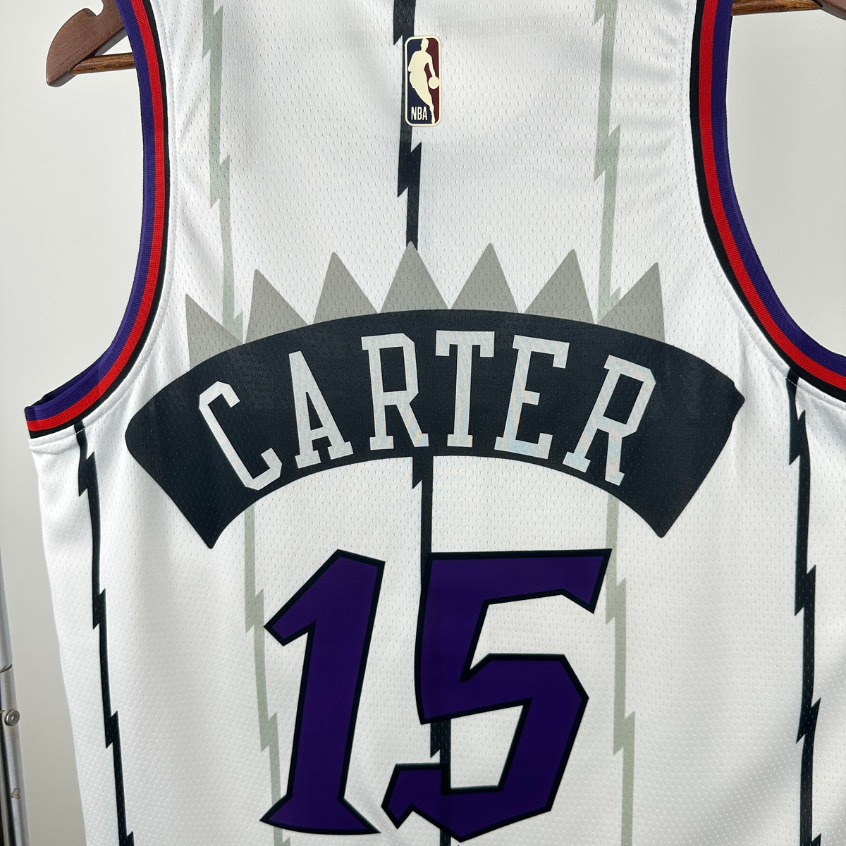 Maillot Toronto Raptors n° 15 – Rétro Blanc – photo 7