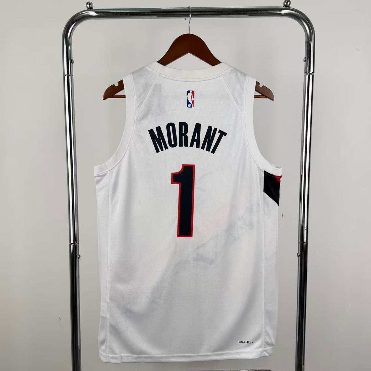 Maillot Portland Trail Blazers n° 1 – Blanc – photo 10