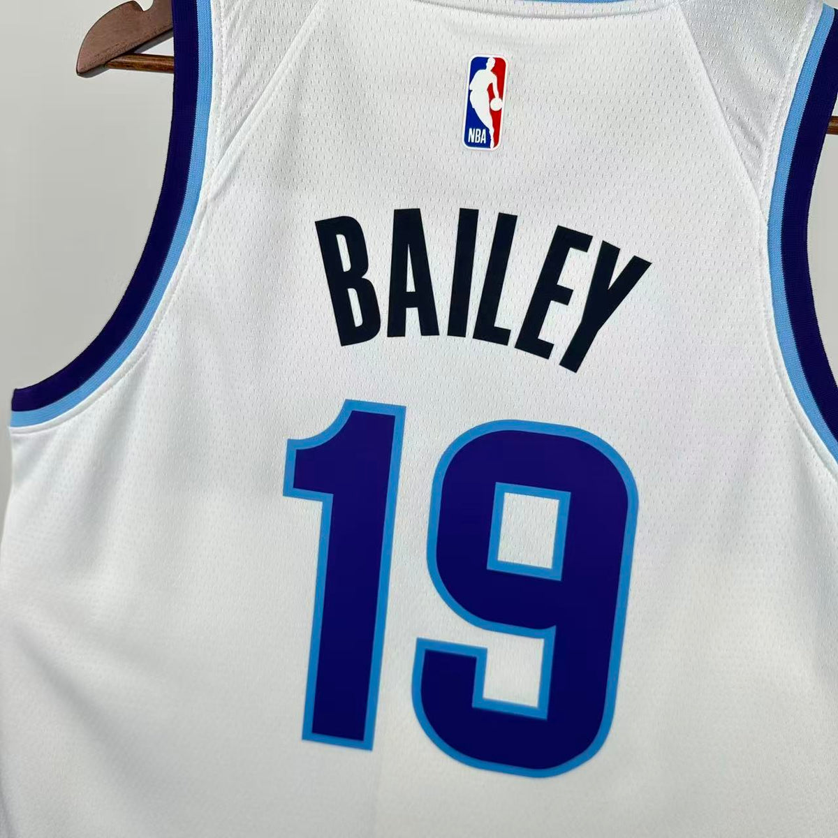 Maillot Utah Jazz n° 19 – Blanc – photo 8