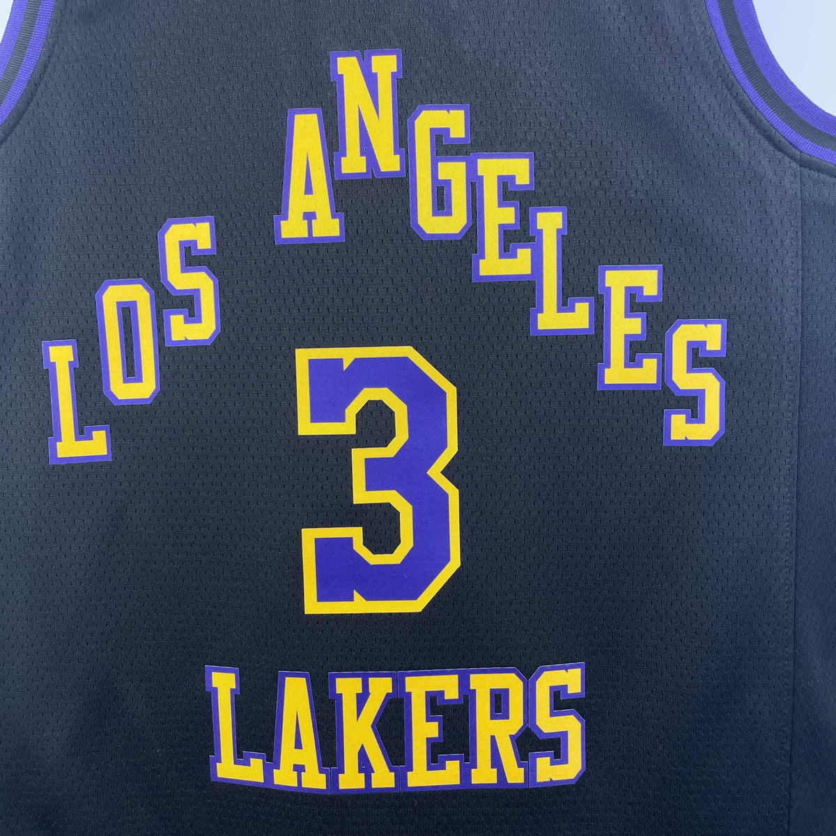 Maillot Los Angeles Lakers n° 3 – Édition Ville – photo 9