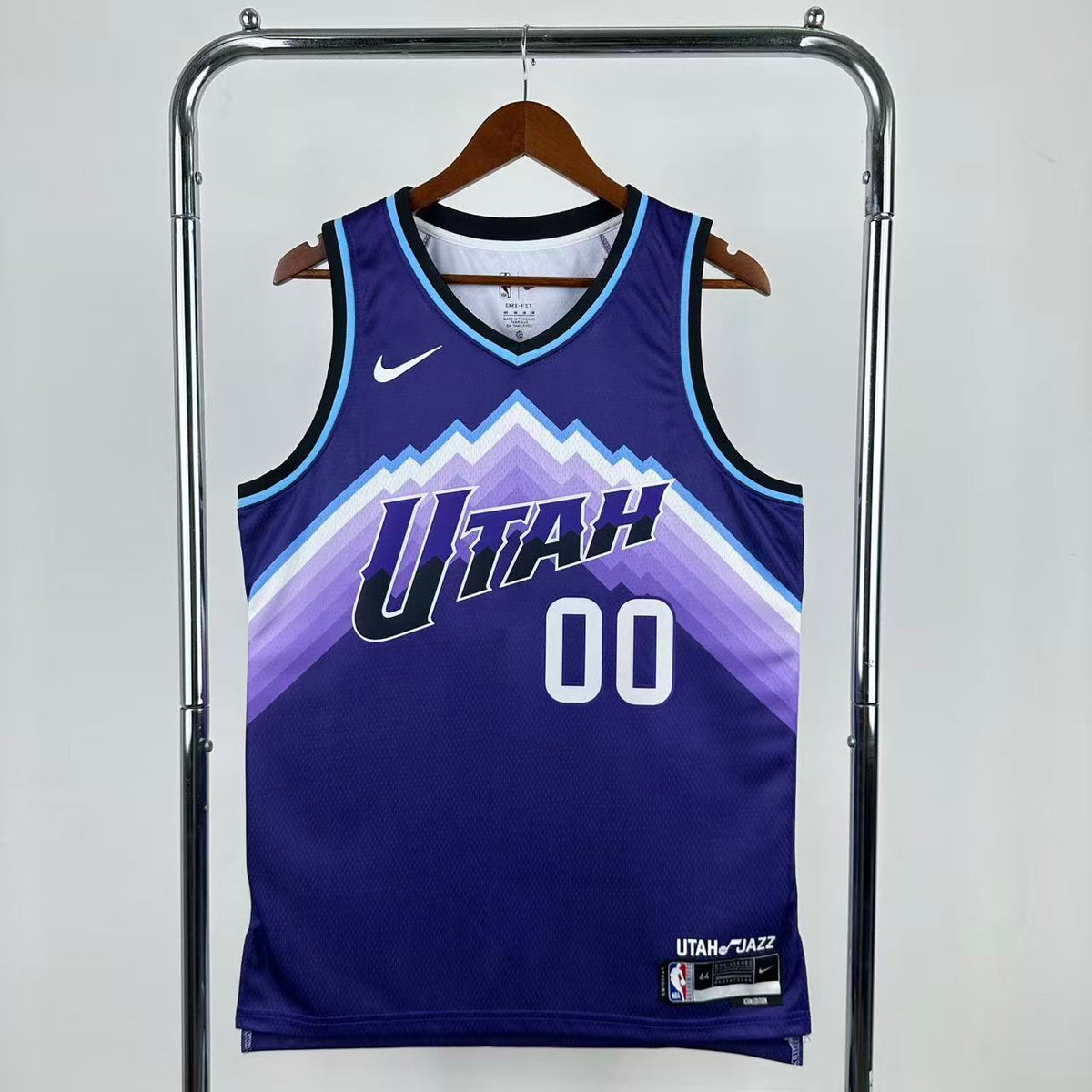 Maillot Utah Jazz n° 00 – Violet – Modèle 2 – photo 1
