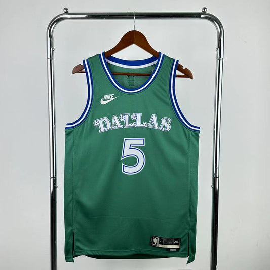 Maillot Dallas Mavericks n° 5 – Rétro Vert – photo 1