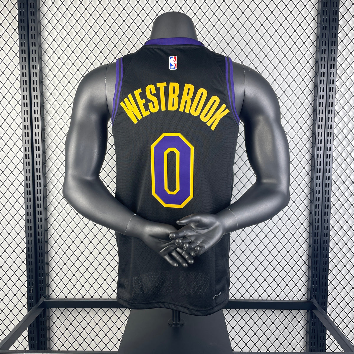Maillot Los Angeles Lakers n° 0 – Édition Ville – photo 2