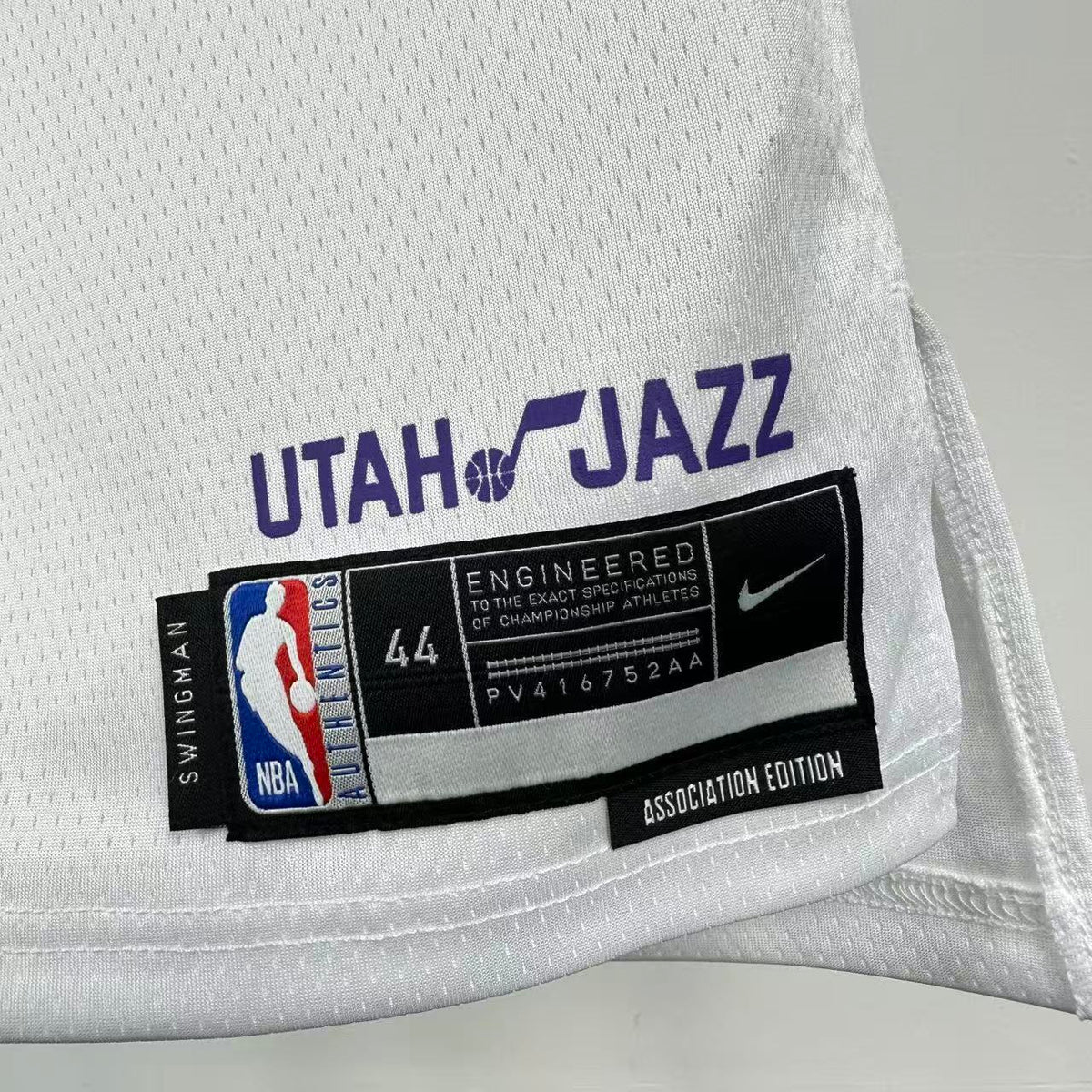 Maillot Utah Jazz n° 00 – Blanc – Modèle 2 – photo 9