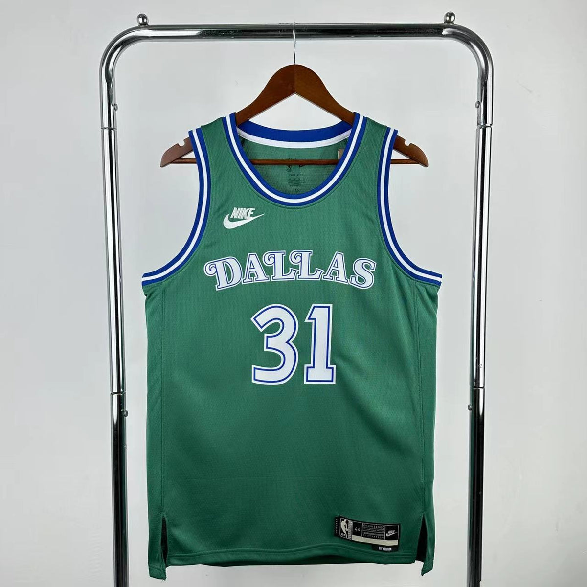 Maillot Dallas Mavericks n° 31 – Rétro Vert – photo 1