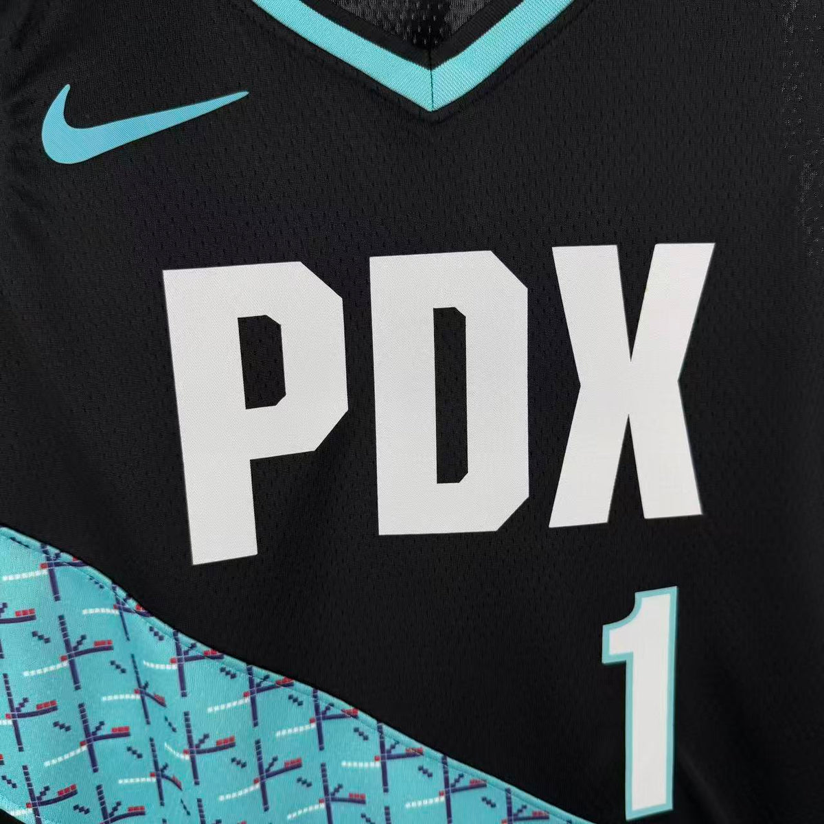 Maillot Portland Trail Blazers n° 1 – Édition Ville – photo 9