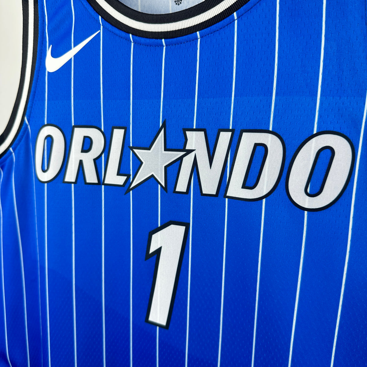 Maillot Orlando Magic n° 1 – Bleu – photo 3