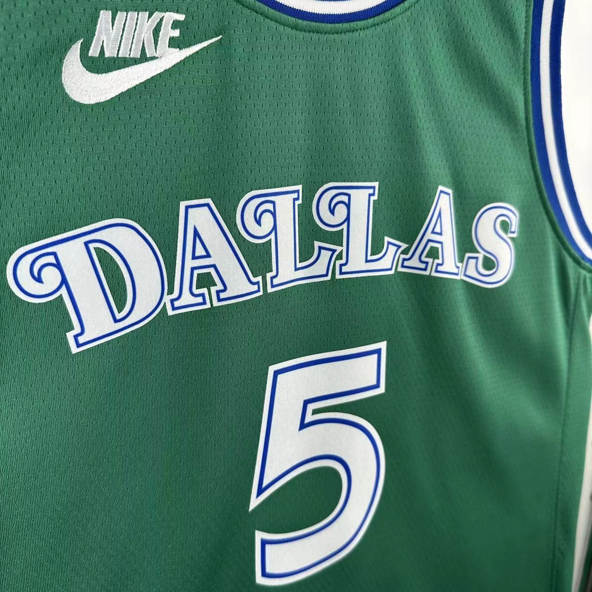 Maillot Dallas Mavericks n° 5 – Rétro Vert – photo 4