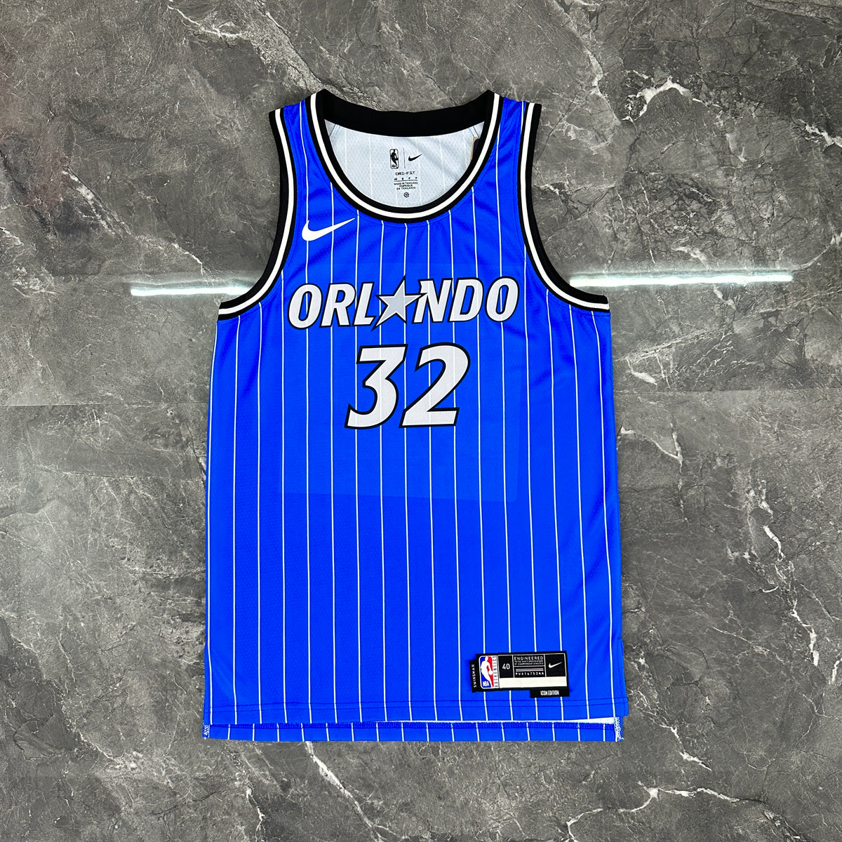 Maillot Orlando Magic n° 32 – Bleu – photo 10