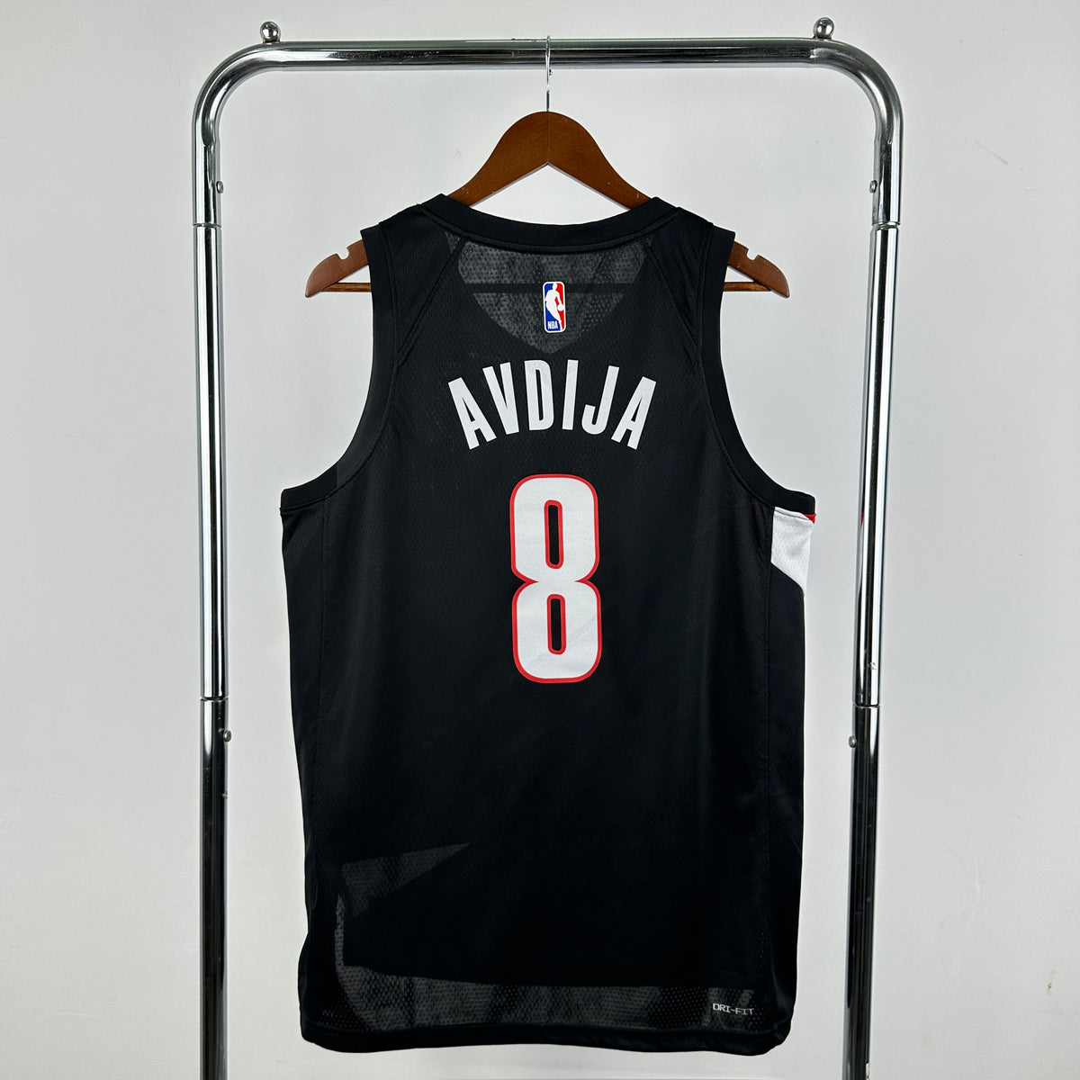 Maillot Portland Trail Blazers n° 8 – Noir – photo 2