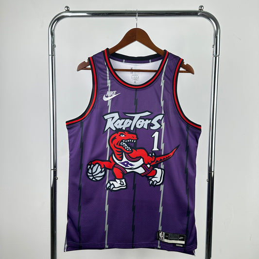 Maillot Toronto Raptors n° 1 – Rétro Violet – photo 1