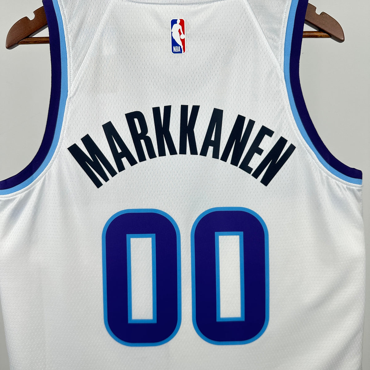 Maillot Utah Jazz n° 00 – Blanc – Modèle 2 – photo 8